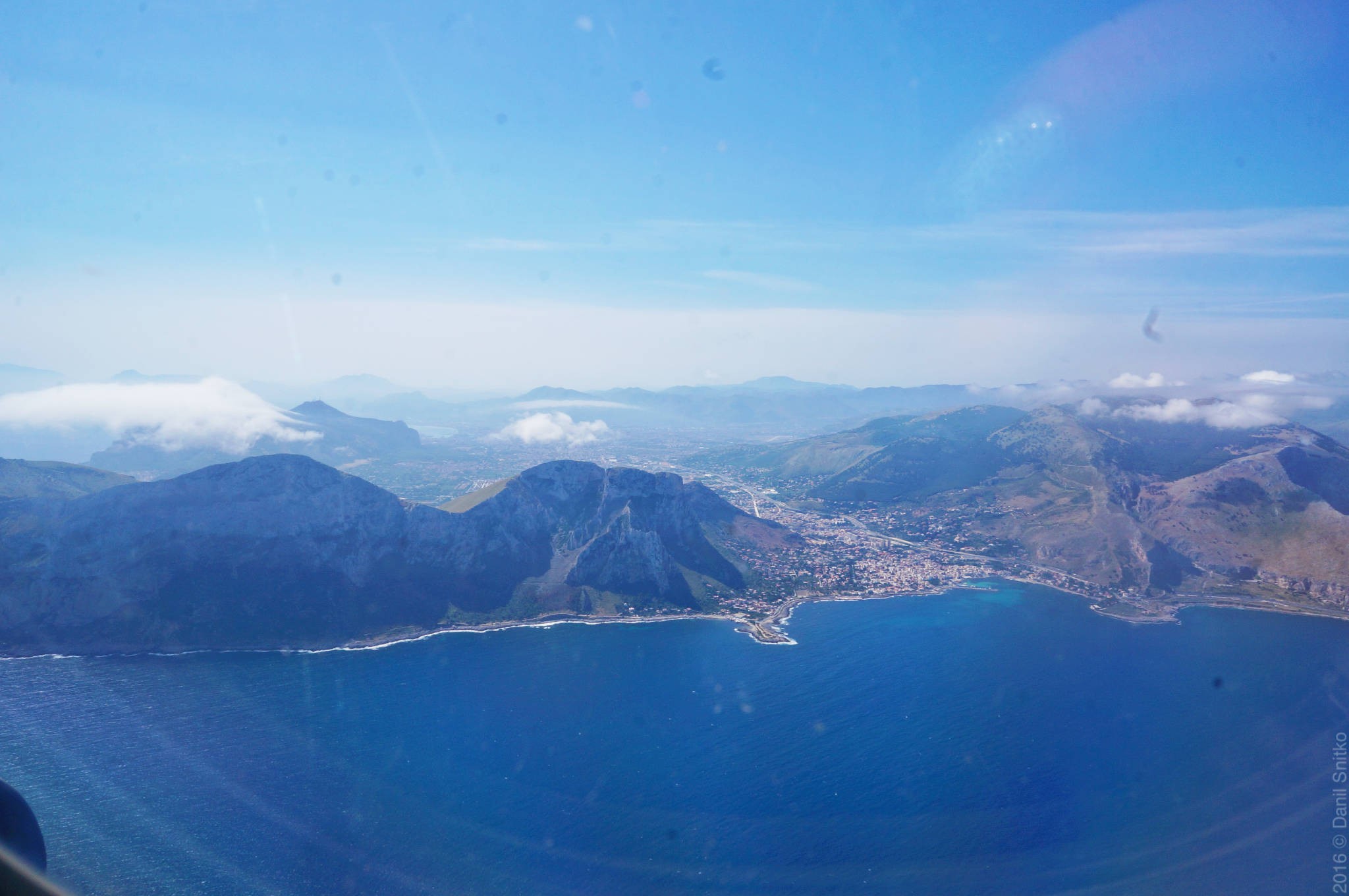 Вид Сицилии с воздуха
